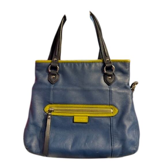 COACH Daisy Spectator Mia Blue Green Soft Leather Shoulder Crossbody Bag - Picture 1 of 1